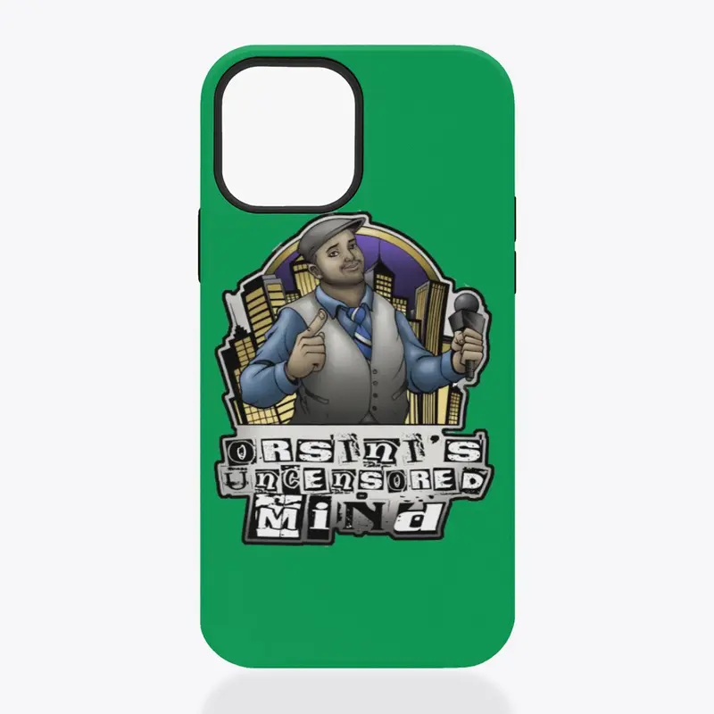 AJ OUM IPhone Tough Case Classic Logo